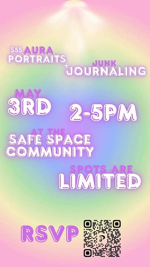 Aura Portraits + Junk Journaling