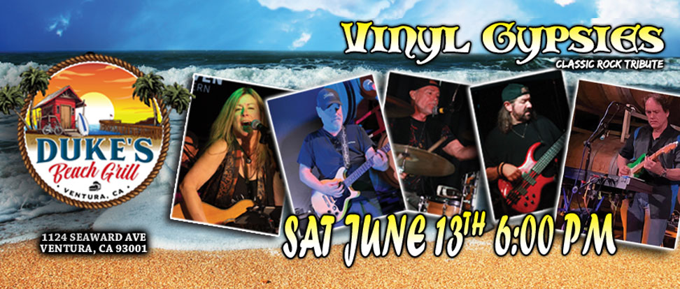 Dukes Beach Grill: Vinyl Gypsies