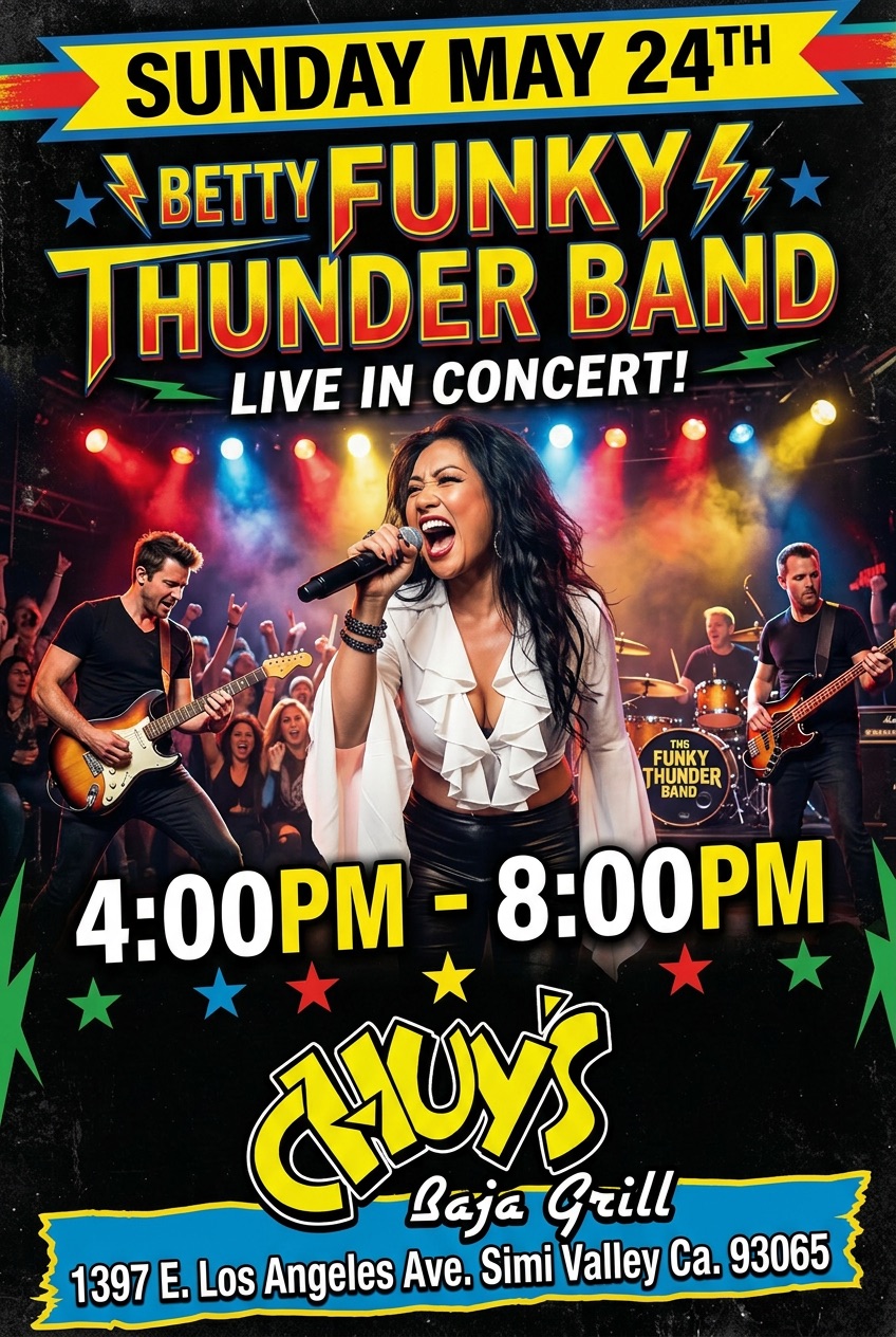Betty Funky Thunder Band Live in Concert