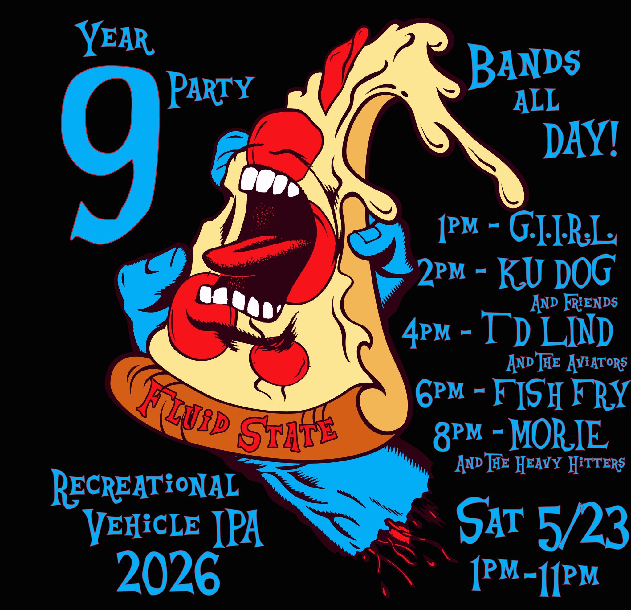 Fluid State 9 Year Anniversary Party