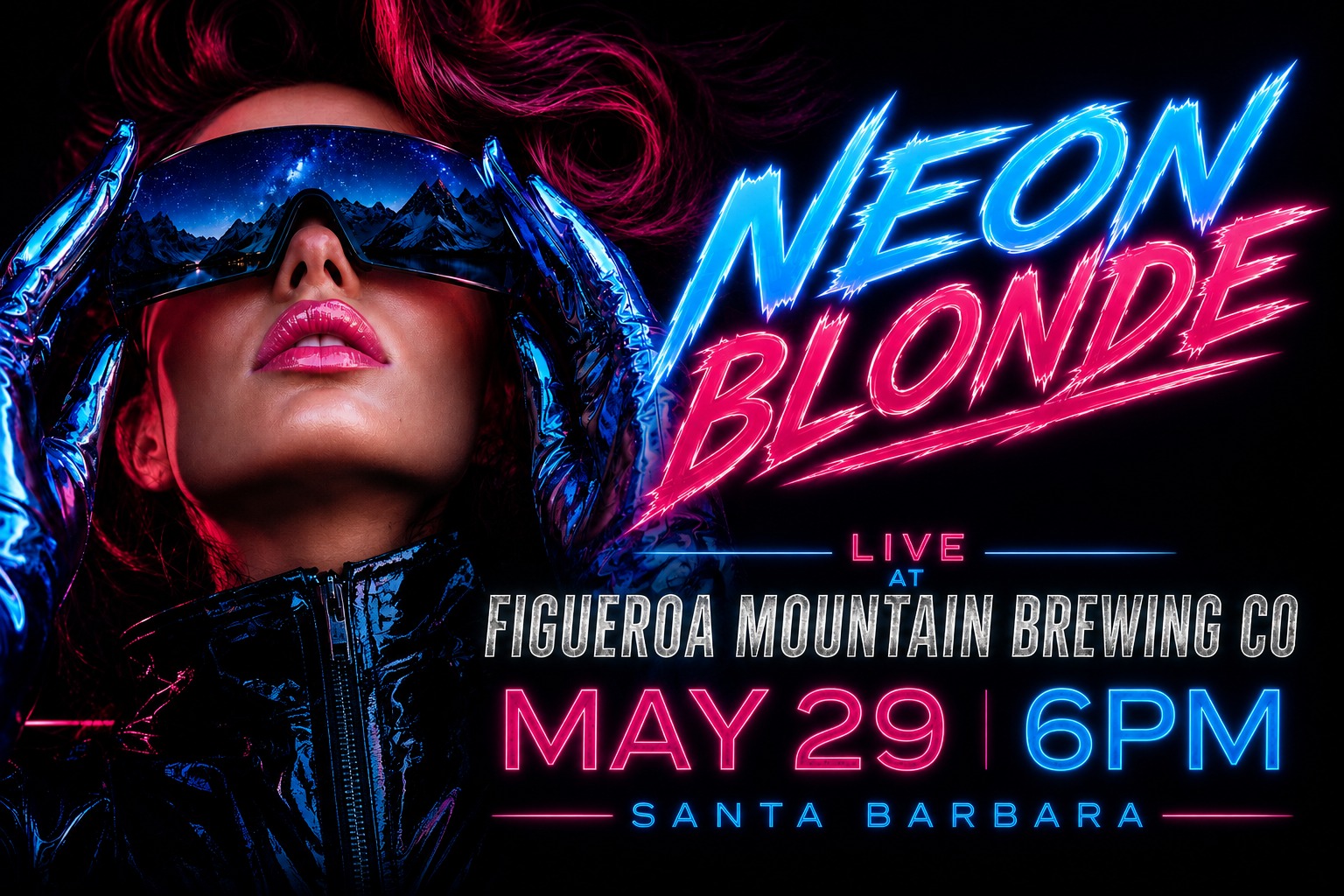 Neon Blonde Live at Figueroa Mountain Brewing