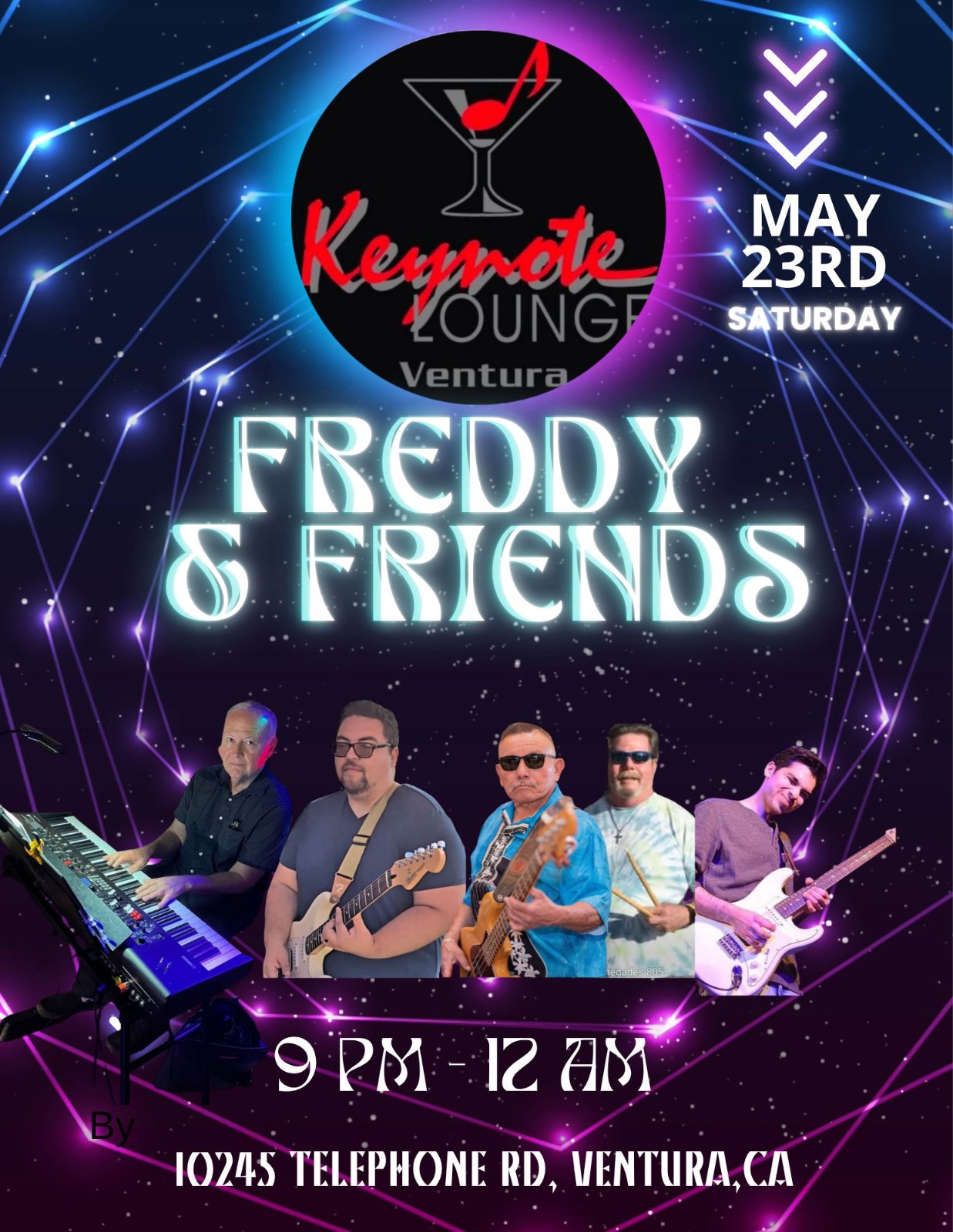 Freddy & Friends at Keynote Lounge