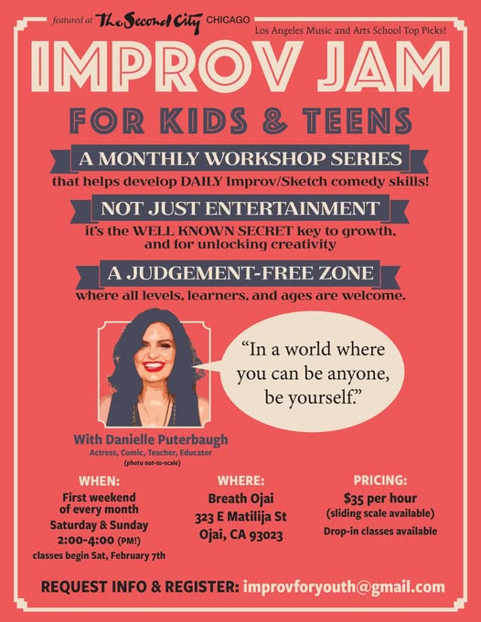Improv Jam for Kids & Teens