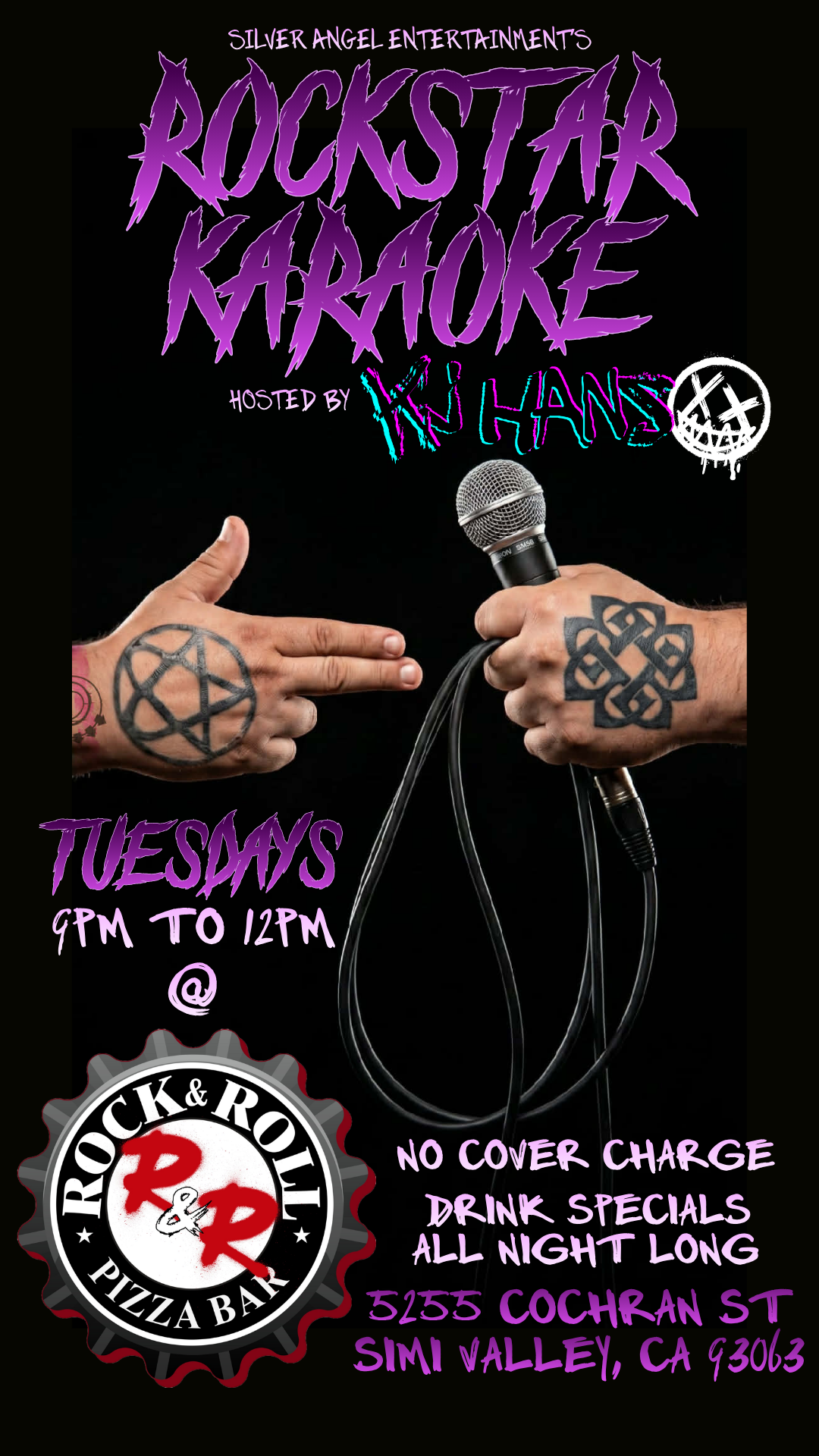 Rockstar Karaoke: Hosted by KJ Hans @ Rock N Roll Pizza Bar
