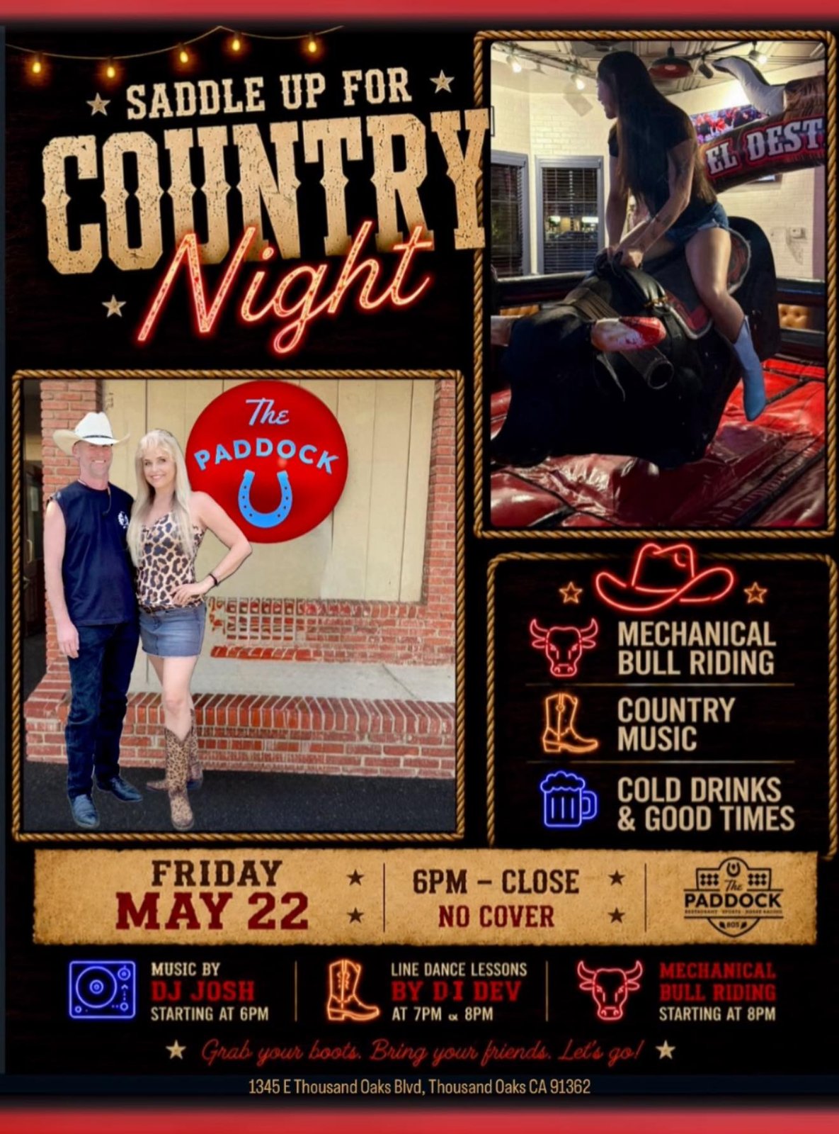 Saddle Up for Country Night