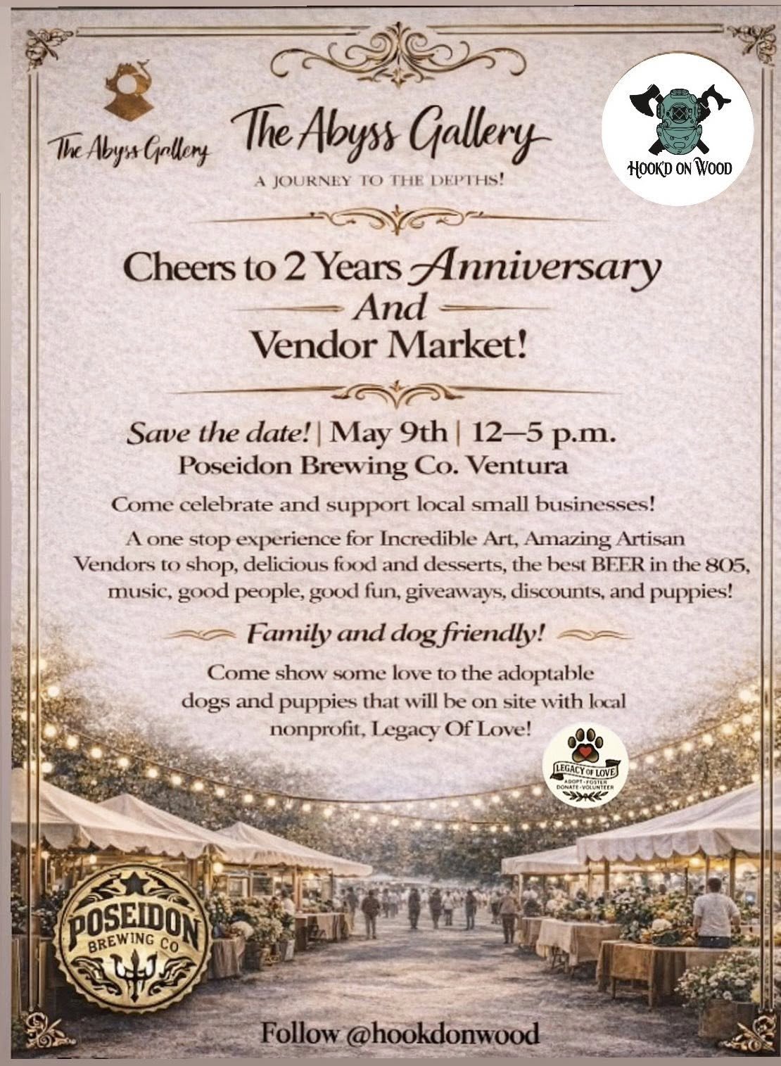 The Abyss Gallery 2 Year Anniversary & Vendor Market