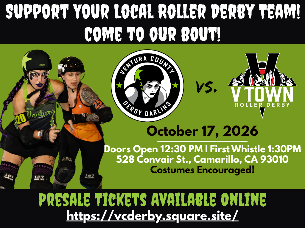 Ventura County Derby Darlin's Halloween Bout