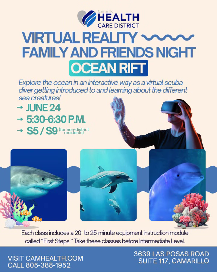Virtual Reality Family and Friends Night: Ocean Rift